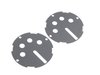 ES#2839615 - DH24BLKRED - RS Style Door Pulls - Black / Red - Add some racing styles door handle pulls - Rennline - MINI