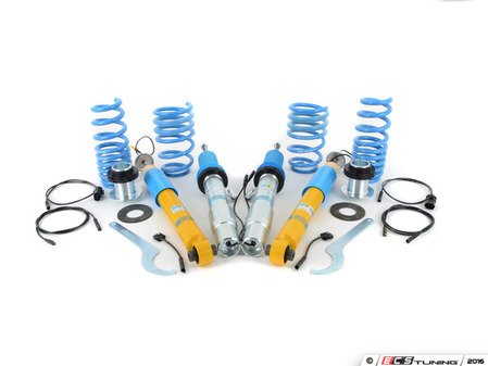 ES#2984136 - 49-237108 - B16 DampTronic Coilover Suspension Kit - Working directly with your existing Electronic Dampening Control System, the DampTronic Coilover System allows adjustable ride height without sacrificing and features of the EDC suspension. - Bilstein - BMW