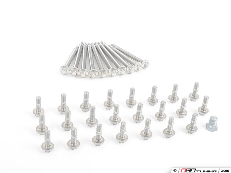 Assembled By ECS 11137548031KT Oil Pan Gasket replacement kit