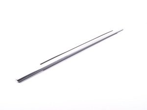ES#2726326 - 8V5853763C2ZZ - Rear Window Trim - Driver (Left) - Chrome trim along the side of the back window. - Genuine Volkswagen Audi - Audi