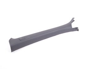 ES#451782 - 8K0867233V48 - Upper A-Pillar Trim - Sabre (Black) - Left - Located along the sides of the windshield - Genuine Volkswagen Audi - Audi