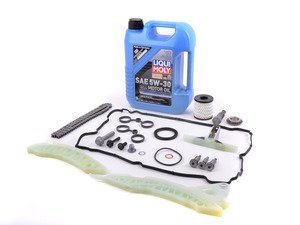 ES#3170136 - 11314609483kt4 - Timing Chain Kit - Ultimate  - Needed to replace the timing chain in your MINI with Oil Service kit & Valve cover gasket - Assembled By ECS - MINI