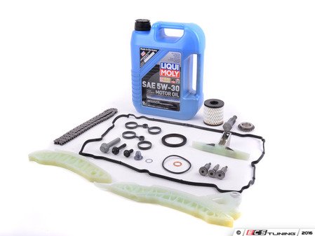 ES#3170136 - 11314609483kt4 - Timing Chain Kit - Ultimate  - Needed to replace the timing chain in your MINI with Oil Service kit & Valve cover gasket - Assembled By ECS - MINI