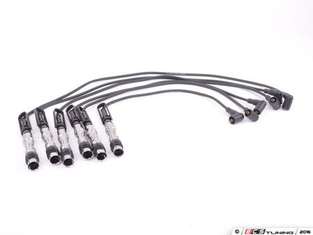 ES#3138709 - 1J0998031 - Ignition Wire Set - Restore lost MPG and performance - Black Wires - Bosch - Volkswagen
