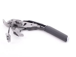 ES#2563657 - 5C0711303BKMNZ - Handbrake Lever - Black/Aluminium  - Replacement handbrake assembly - Genuine Volkswagen Audi - Volkswagen
