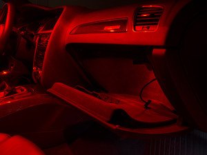 ES#3137496 - 019396ECS01KT4 - LED Glove Box Lighting Kit - Red - Transform the lighting in your glove box with new LED bulbs from Ziza - ZiZa - Audi