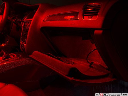 ES#3137496 - 019396ECS01KT4 - LED Glove Box Lighting Kit - Red - Transform the lighting in your glove box with new LED bulbs from Ziza - ZiZa - Audi