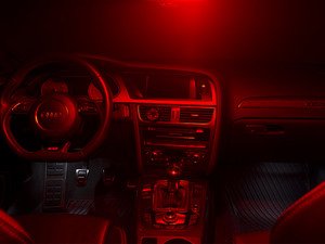 ES#3137494 - 019396ECS01KT2 - LED Overhead Lighting Kit - Red - Transform your dome lamp lighting with these new LED bulbs from Ziza - ZiZa - Audi