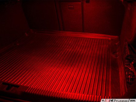 ES#3137498 - 019396ECS01KT6 - LED Trunk Lighting Kit - Red - Illuminate the lighting in your trunk or hatch with new LED bulbs from Ziza - ZiZa - Audi
