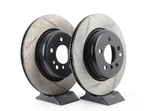 ES#3033044 - 34216775287GS - Gas-Slotted Brake Rotors - Rear - This design removes performance robbing outgas and material dust caused by braking - StopTech - BMW