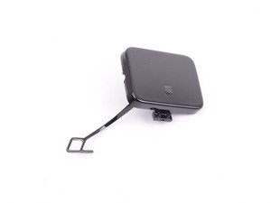 ES#1702439 - 16488500239040 - Front Tow Hook Cover - Black (Color Code 9040) - Genuine Mercedes Benz - Mercedes Benz