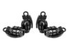 ES#3170876 - 4pcBLKVSGrenade - Grenade Valve Stem Caps - Black  - Lightweight anodized spike valve stem caps measuring 1.57" high - Sickspeed - BMW Volkswagen MINI