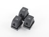 ES#2588656 - 4F0959851F5PRKT - Window Switch Kit - Sabre (Black) - Includes all four interior window switches - Genuine Volkswagen Audi - Audi