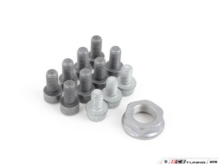 ES#3142424 - N01473911KT4 -  Lightweight Pulley Installation Hardware Kit - Includes brand new hardware to secure your new ECS Tuning Lightweight Pulley Set! - Genuine Volkswagen Audi - Audi