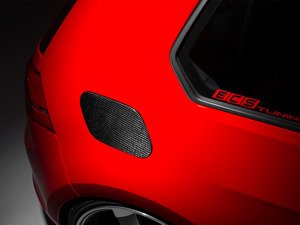ES#4845434 - 021163ecs01KT - Carbon Fiber Fuel Door Cover  - Add a unique, lightweight look to your ride - ECS - Volkswagen
