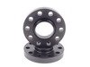 ES#2731102 - 4065662SW - DRS Series Wheel Spacer - 20mm (1 Pair) - Black - 5x114.3, 66.2CB, for studs 12x1.5mm - H&R - 