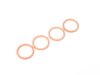 ES#3176242 - 06A145541JKT -  Turbo Coolant Line Install Kit (Supply) - Consists of banjo bolts and crush washers for a complete supply line install - Assembled By ECS - Audi