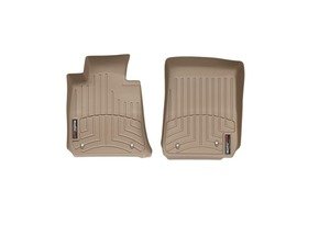 ES#3176648 - 459371 - Front FloorLiner DigitalFit - Tan - Laser measured for perfect fitment and ultimate protection against moisture and debris - WeatherTech - Audi