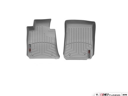 ES#3176650 - 469371 - Front FloorLiner DigitalFit - Grey - Laser measured for perfect fitment and ultimate protection against moisture and debris - WeatherTech - Audi