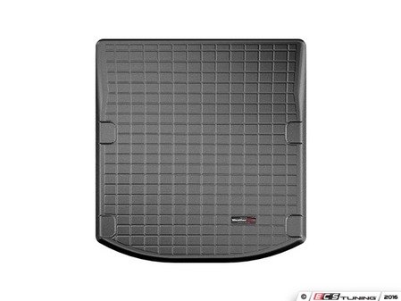 ES#3176686 - 40863 - Rear Trunk Liner - Black - The best protection for your trunk in any situation - WeatherTech - Audi