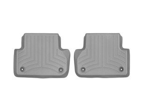 ES#3176685 - 469072 - Rear FloorLiner DigitalFit - Grey - Laser measured for perfect fitment and ultimate protection against moisture and debris - WeatherTech - Audi