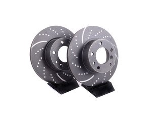 ES#521696 - GD368 - Front Sport Brake Rotors - Pair (302x22) - Restore your stopping power - EBC - BMW