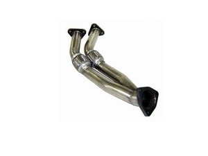 ES#3175323 - 251235X - 2.0" Dual Downpipe  - Stainless steel downpipe to unlock engine potential - Techtonics Tuning - Volkswagen