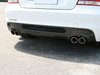 ES#3175905 - 3108-18221 - 3D Design E82 1-Series M-Sport Front Lip
Carbon Fiber Rear Diffuser - Quad Exhaust - Individualize your BMW's looks with this carbon fiber rear diffuser - 3D Design - BMW