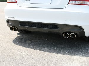 ES#3175905 - 3108-18221 - 3D Design E82 1-Series M-Sport Front Lip
Carbon Fiber Rear Diffuser - Quad Exhaust - Individualize your BMW's looks with this carbon fiber rear diffuser - 3D Design - BMW