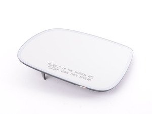 ES#2823015 - 8R0857535L - Heated Blind Spot Mirror - Left - Eliminate your blind spot - Genuine European Volkswagen Audi - Audi