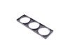 ES#3081587 - 9178628 - MK4 Triple Gauge Panel - Black - Add some style and function you your vehicle with this triple gauge panel - 42 Draft Designs - Volkswagen