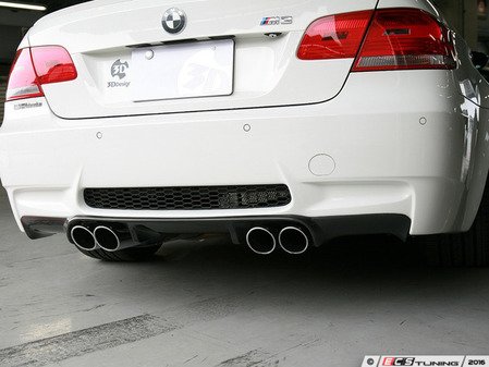 ES#3175917 - 3108-19231 - Carbon Fiber Rear Diffuser - Individualize your BMW's looks with this carbon fiber rear diffuser - 3D Design - BMW