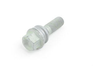ES#2876904 - WHT002529 - Ball Seat Wheel Bolt - 14x1.5x51mm - Priced Each - Aftermarket wheel bolt made specifically for OE wheels - 51mm shaft (34mm length under seat) - Febi - Volkswagen