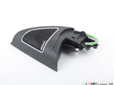 ES#2632005 - 3C8837973N9B9 - Trim With Tweeter - Left - Satin Black - with loudspeaker - Genuine Volkswagen Audi - Volkswagen