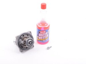 ES#3138751 - 11512248542KT - Thermostat replacement kit - 88C  - Includes hardware, water wetter, and 88c thermostat - Assembled By ECS - BMW