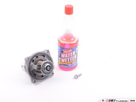 ES#3138751 - 11512248542KT - Thermostat replacement kit - 88C  - Includes hardware, water wetter, and 88c thermostat - Assembled By ECS - BMW