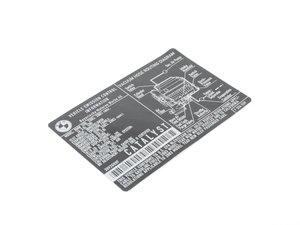 ES#185058 - 71227524559 - Exhaust Emissions Label - Genuine BMW - BMW