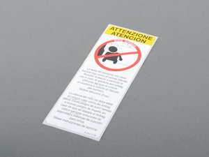 ES#187032 - 72128254278 - LABEL - Genuine BMW - BMW