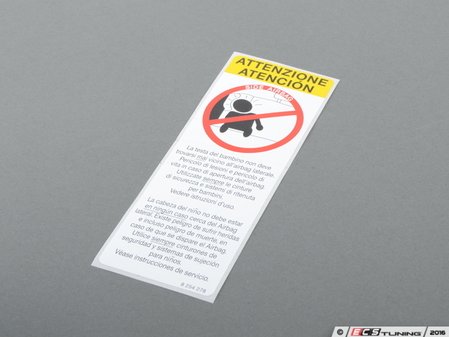 ES#187032 - 72128254278 - LABEL - Genuine BMW - BMW