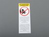 ES#187032 - 72128254278 - LABEL - Genuine BMW - BMW