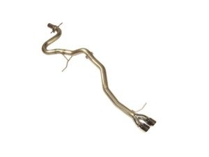 ES#3175499 - 252532ND - MK5 Jetta TDI 2.5" Cat-Back Exhaust System - Stainless Steel - 2.5" Stainless exhaust system without a muffler and featuring twin angle cut tips! - Techtonics Tuning - Volkswagen