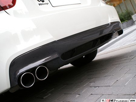 ES#3175908 - 3108-19011 - 3D Design E90 / E91 3-Series M-Sport Carbon Rear Diffuser
Carbon Fiber Rear Diffuser - Single Exhaust - Individualize your BMW's looks with this carbon fiber rear diffuser - 3D Design - BMW