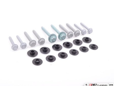 ES#3170120 - 007343ECS01-01KT -  ECS Front Subframe Locking Collar Kit - Keep your subframe tight and prevent unwanted clunks & squeaks with this in-house designed and engineered kit - ECS - Volkswagen