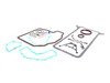 ES#2992292 - 11119070240 - Engine Block Gasket Set - All gasket required to rebuild the bottom of your engine - Elring - BMW