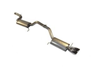 ES#3177911 - 252494L - CC 2.0T 2.5" Cat-Back Exhaust System - Stainless Steel - 2.5" Stainless exhaust system with dual Borla mufflers and twin angle cut tips! - Techtonics Tuning - Volkswagen