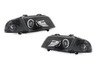 ES#3173548 - 4461105PXNDAM2 - Halogen Projector Headlight Set - Black - (NO LONGER AVAILABLE) - Complete set that includes the turn signal housings - Depo - 