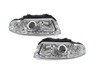ES#2808087 - 4411137PNDEM - Halogen Projector Headlight Set - Chrome - Ditch those stock headlights! - Depo - Audi