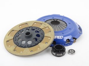 ES#3090773 - SA602 - Stage 2 Clutch Kit - Features a full faced, steel backed, pure kevlar disc with a torque rating of 367 ft/lbs - Spec Clutches - Audi