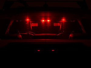 ES#3137507 - 019396ECS03KT2 - LED Overhead Lighting Kit - Red - Transform your dome lamp lighting with these new LED bulbs from Ziza - ZiZa - Audi