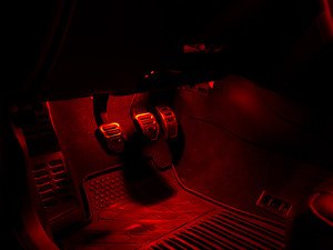 ES#3137679 - 019396ECS03KT6 - LED Footwell Lighting Kit - Red - Complete your LED lighting transformation in your footwells - ZiZa - Audi